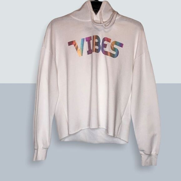 REBELLIOUS ONE Graphic Print Hoodie Sz. Medium - Picture 4 of 10